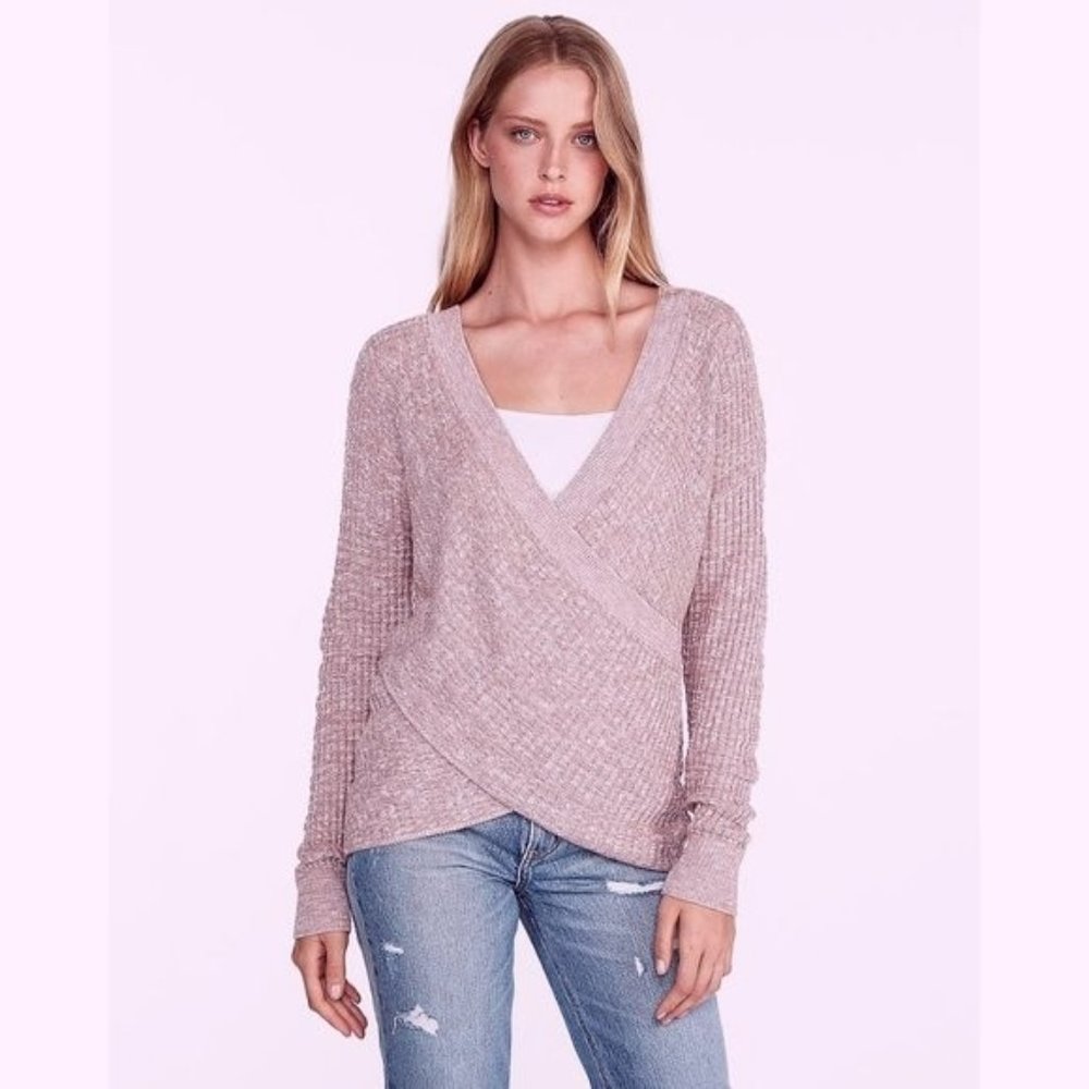 Express Wrap Front Tunic Sweater XS
